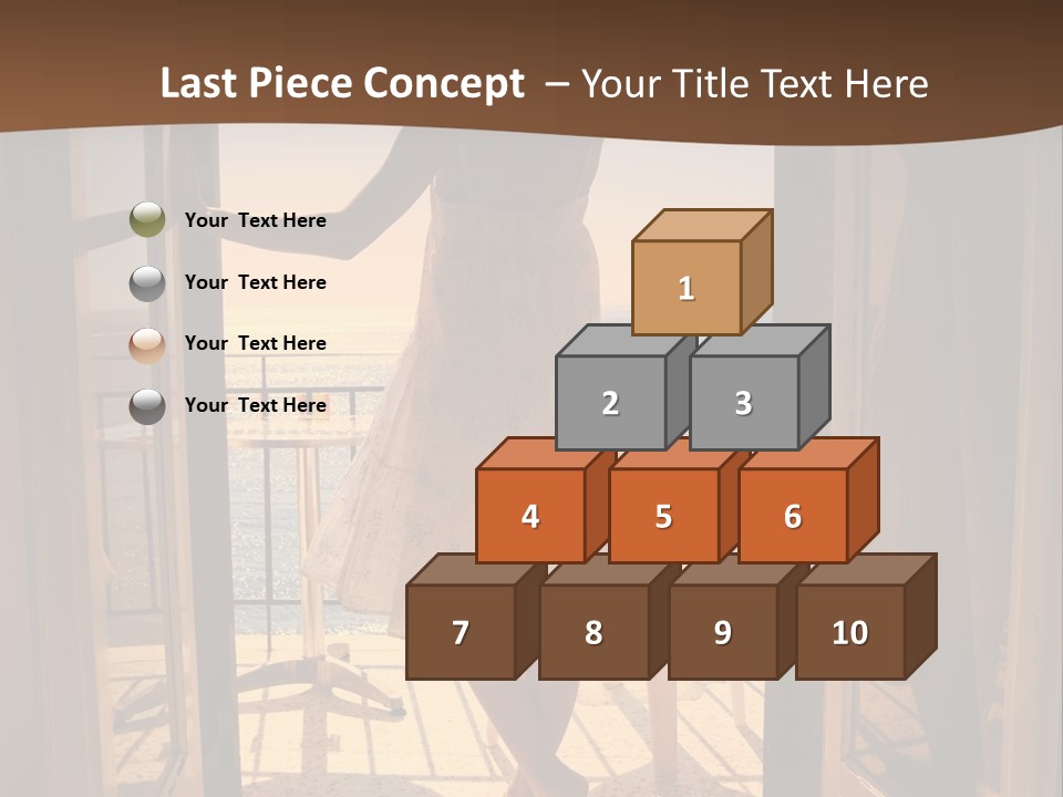 Open Greece Boat PowerPoint Template