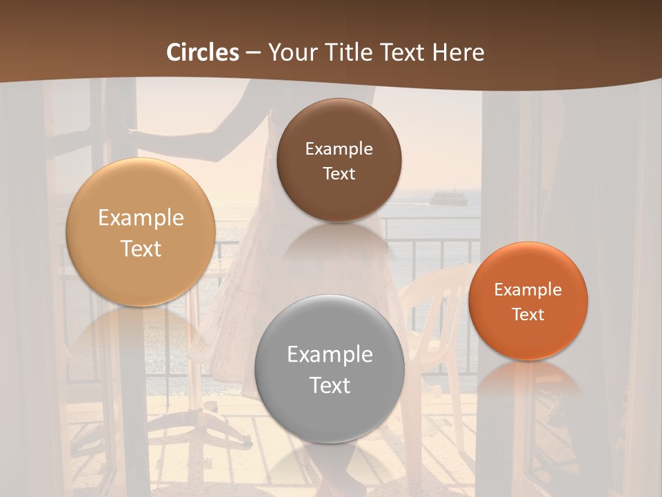 Open Greece Boat PowerPoint Template