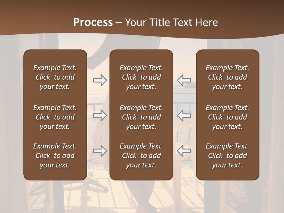 Open Greece Boat PowerPoint Template