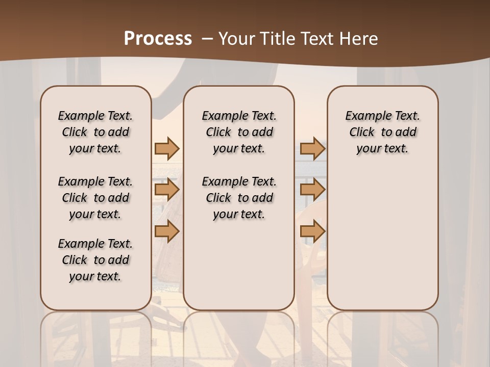Open Greece Boat PowerPoint Template
