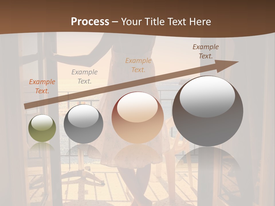 Open Greece Boat PowerPoint Template