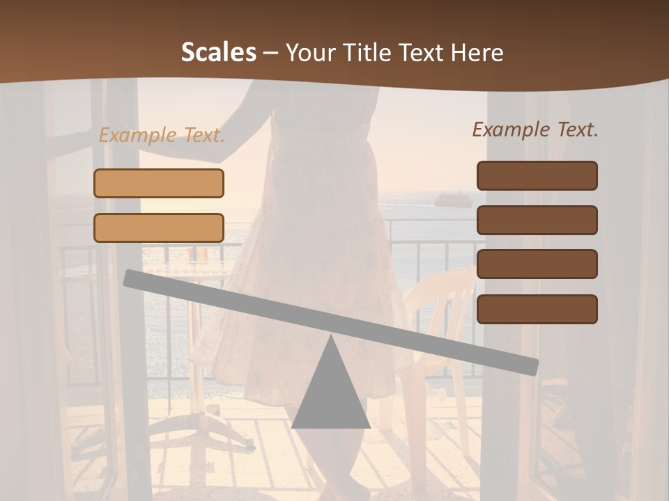 Open Greece Boat PowerPoint Template