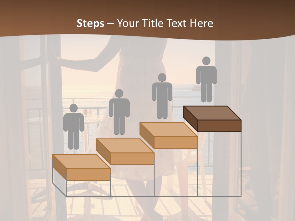 Open Greece Boat PowerPoint Template