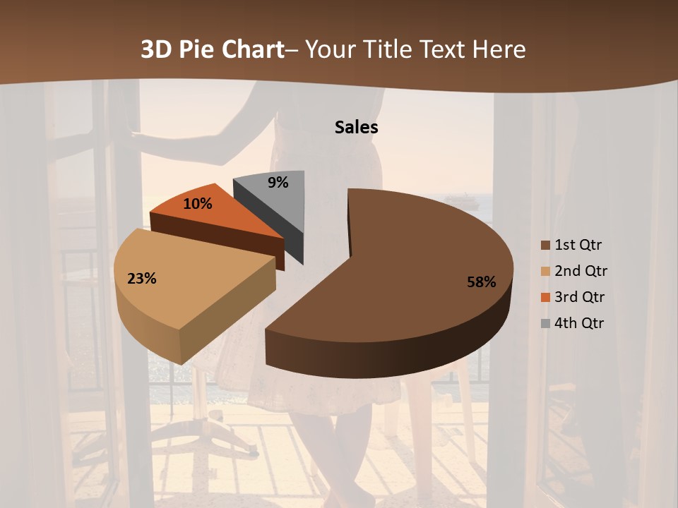 Open Greece Boat PowerPoint Template