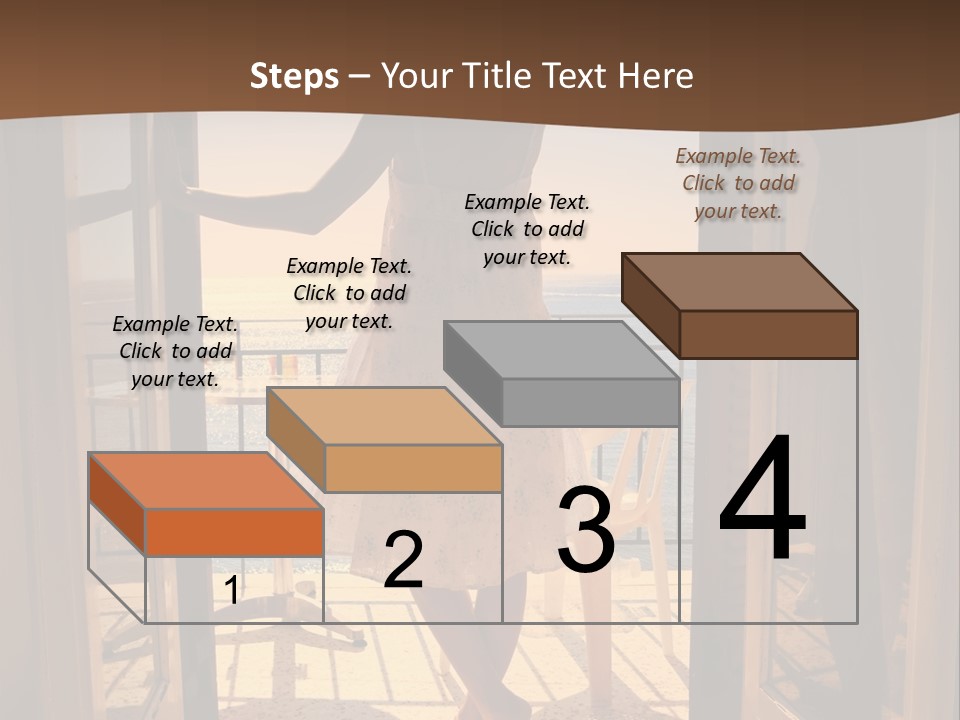 Open Greece Boat PowerPoint Template