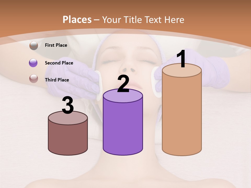 Spa Wrinkles Two PowerPoint Template