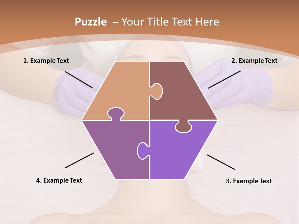 Spa Wrinkles Two PowerPoint Template