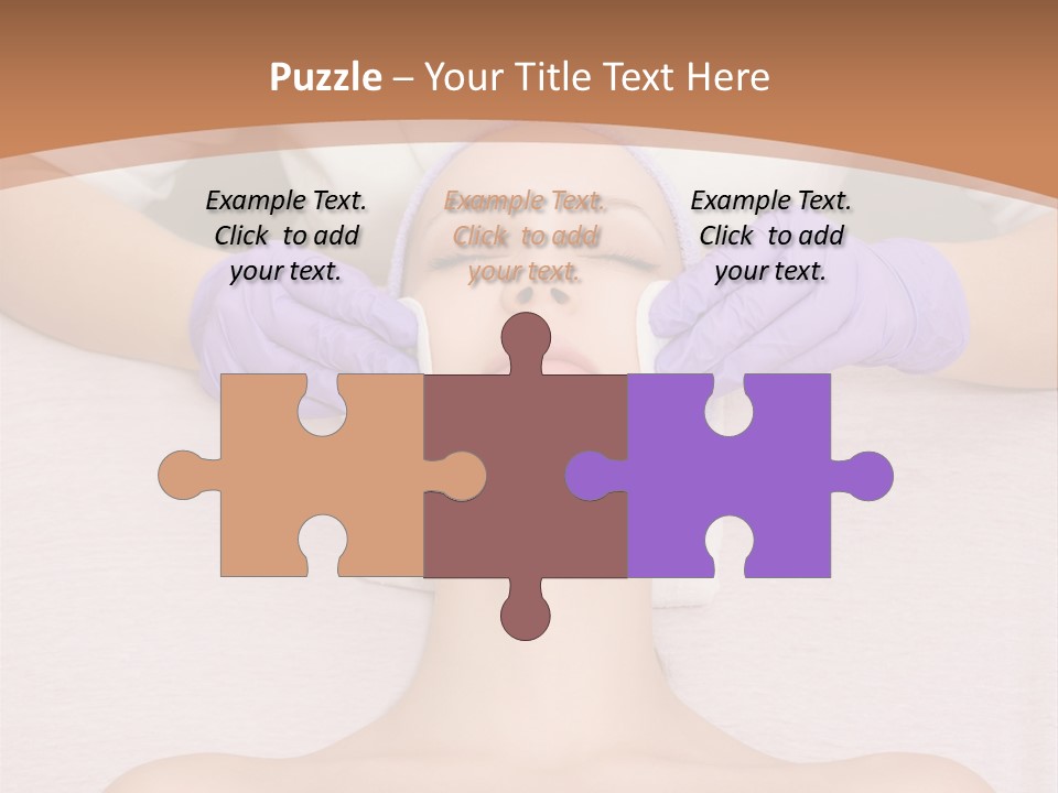 Spa Wrinkles Two PowerPoint Template