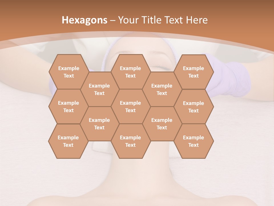 Spa Wrinkles Two PowerPoint Template