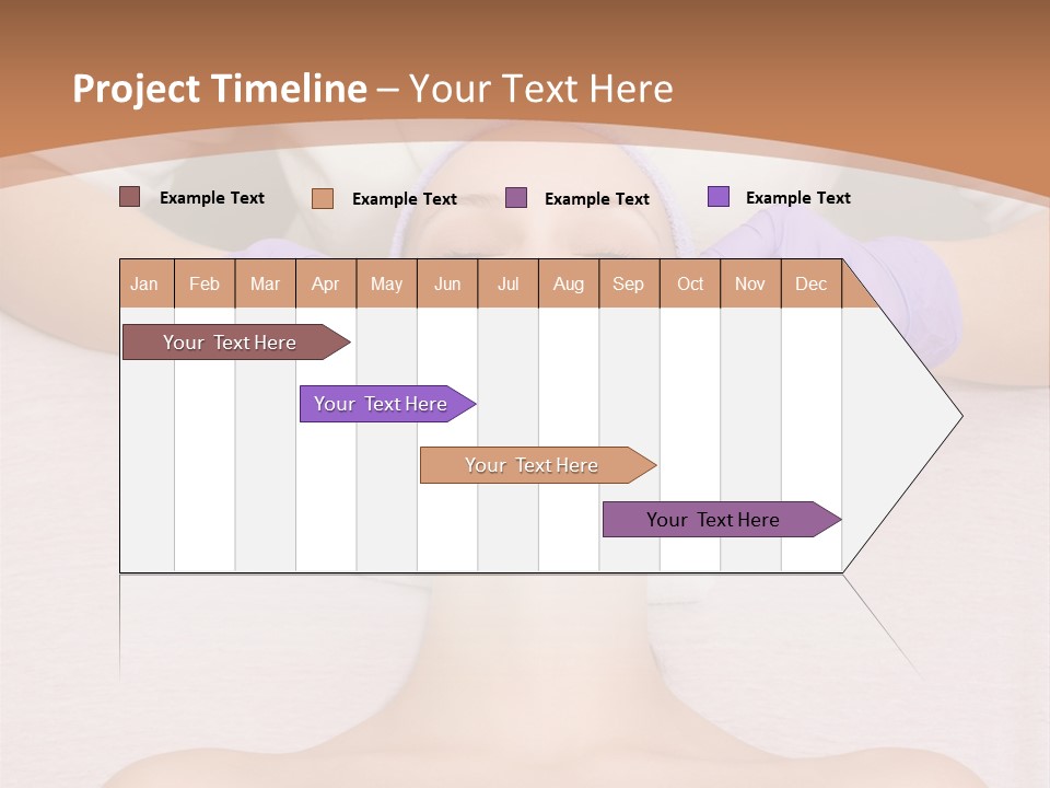 Spa Wrinkles Two PowerPoint Template