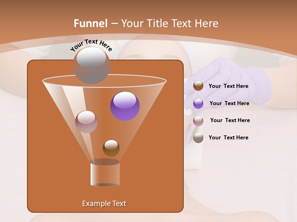 Spa Wrinkles Two PowerPoint Template