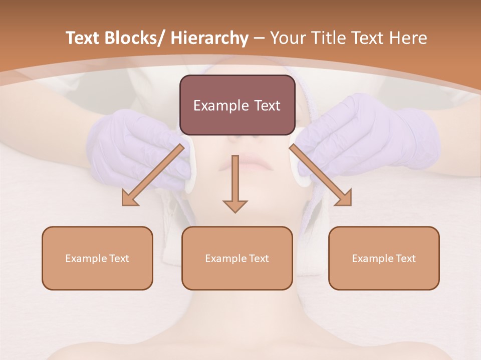 Spa Wrinkles Two PowerPoint Template