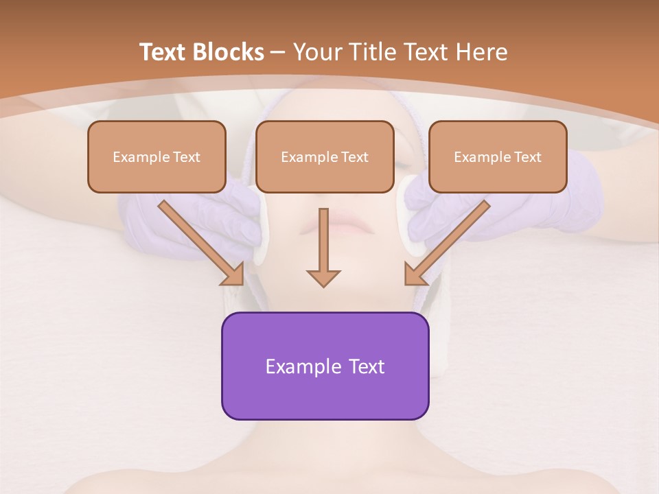 Spa Wrinkles Two PowerPoint Template