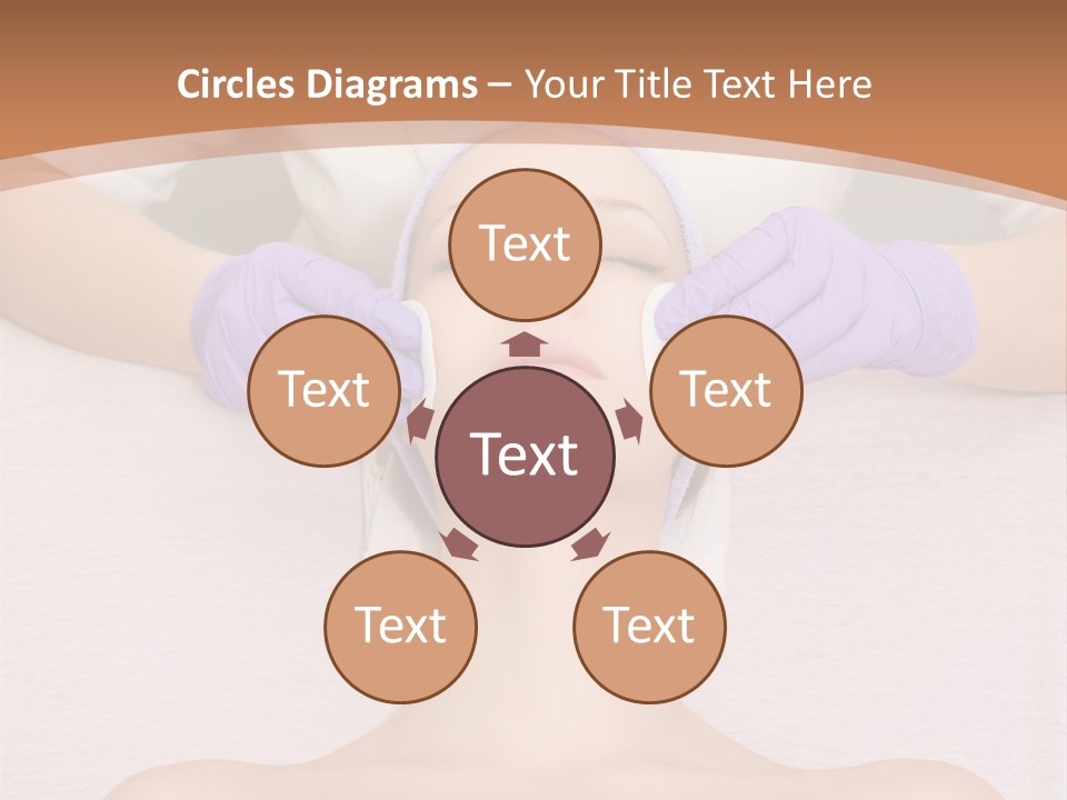 Spa Wrinkles Two PowerPoint Template