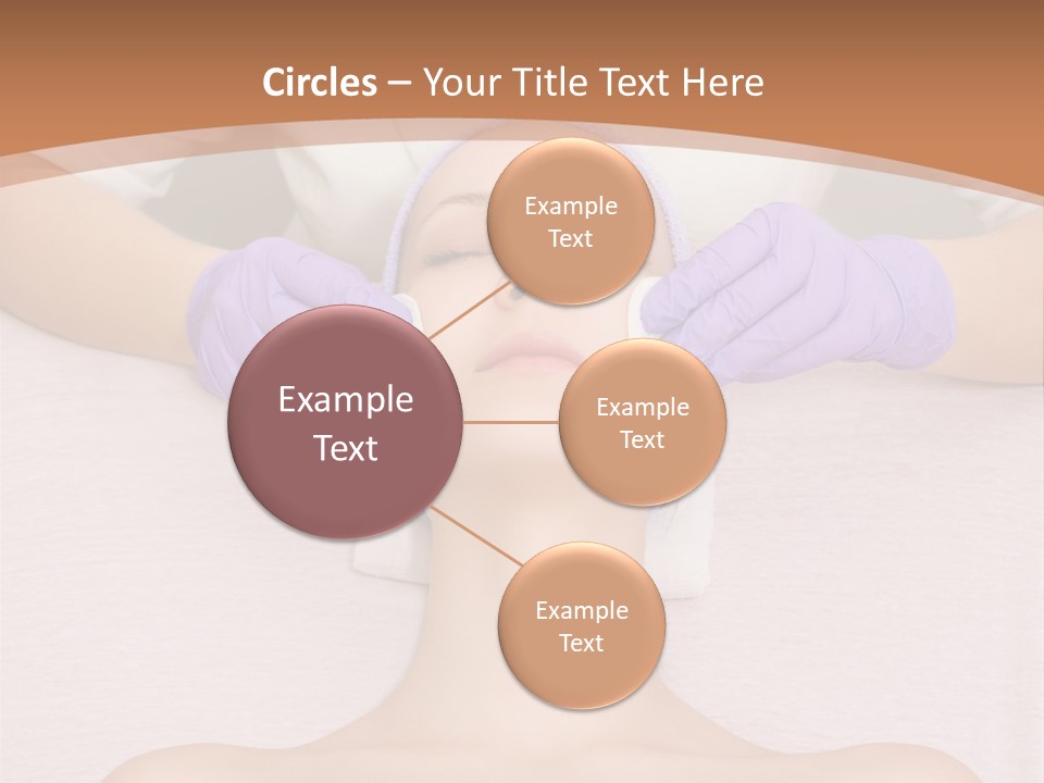 Spa Wrinkles Two PowerPoint Template