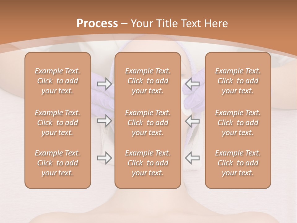 Spa Wrinkles Two PowerPoint Template