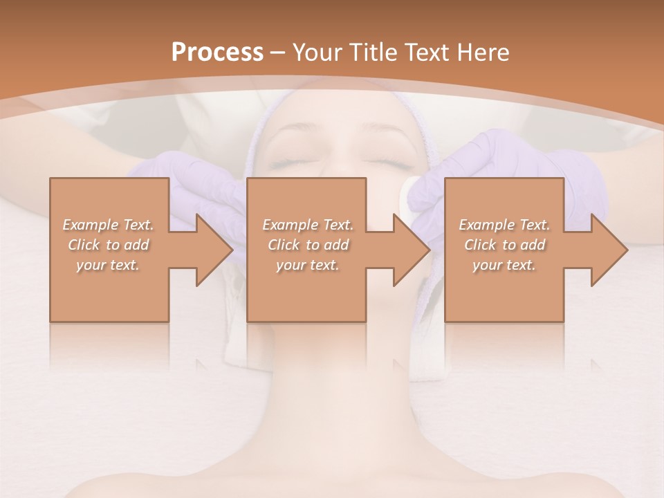 Spa Wrinkles Two PowerPoint Template