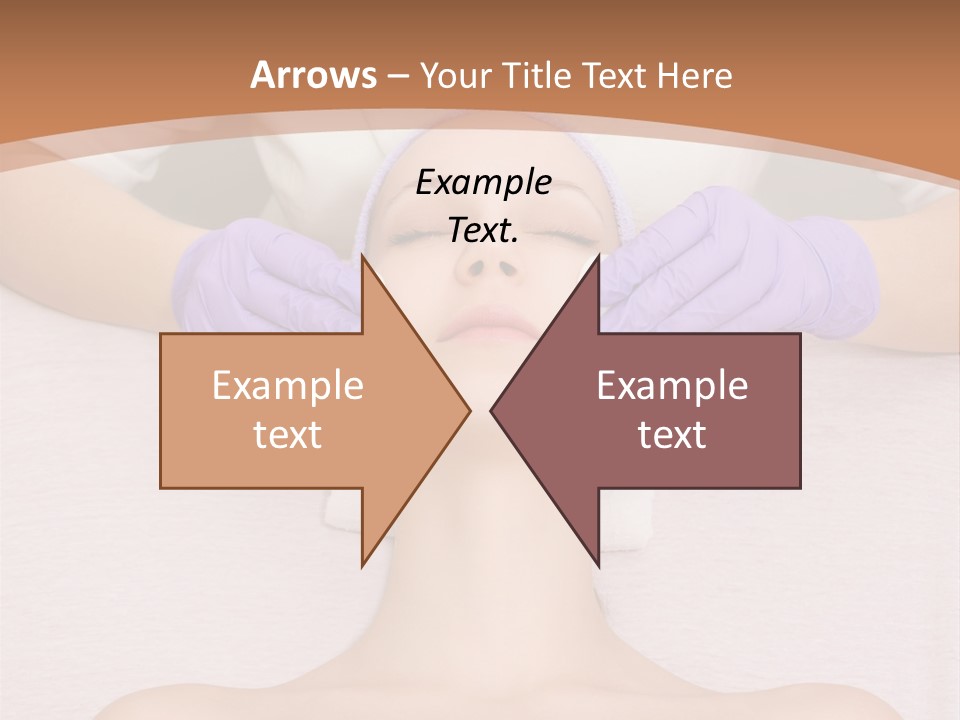 Spa Wrinkles Two PowerPoint Template