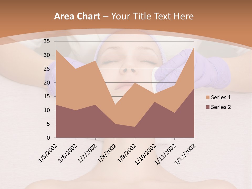 Spa Wrinkles Two PowerPoint Template