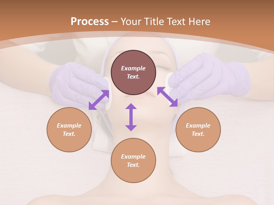Spa Wrinkles Two PowerPoint Template