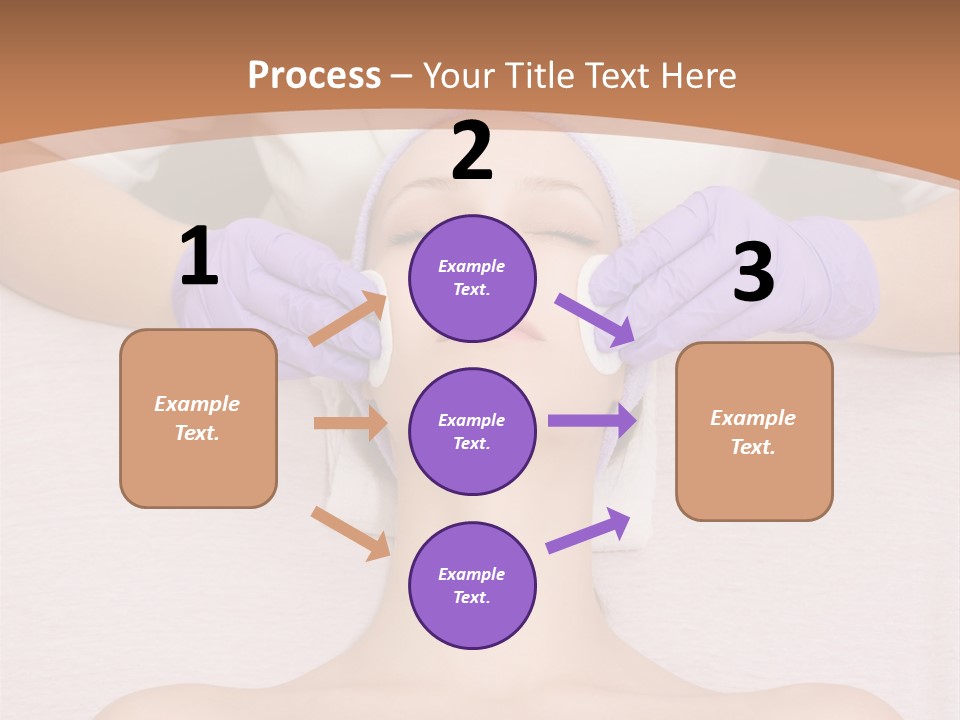 Spa Wrinkles Two PowerPoint Template