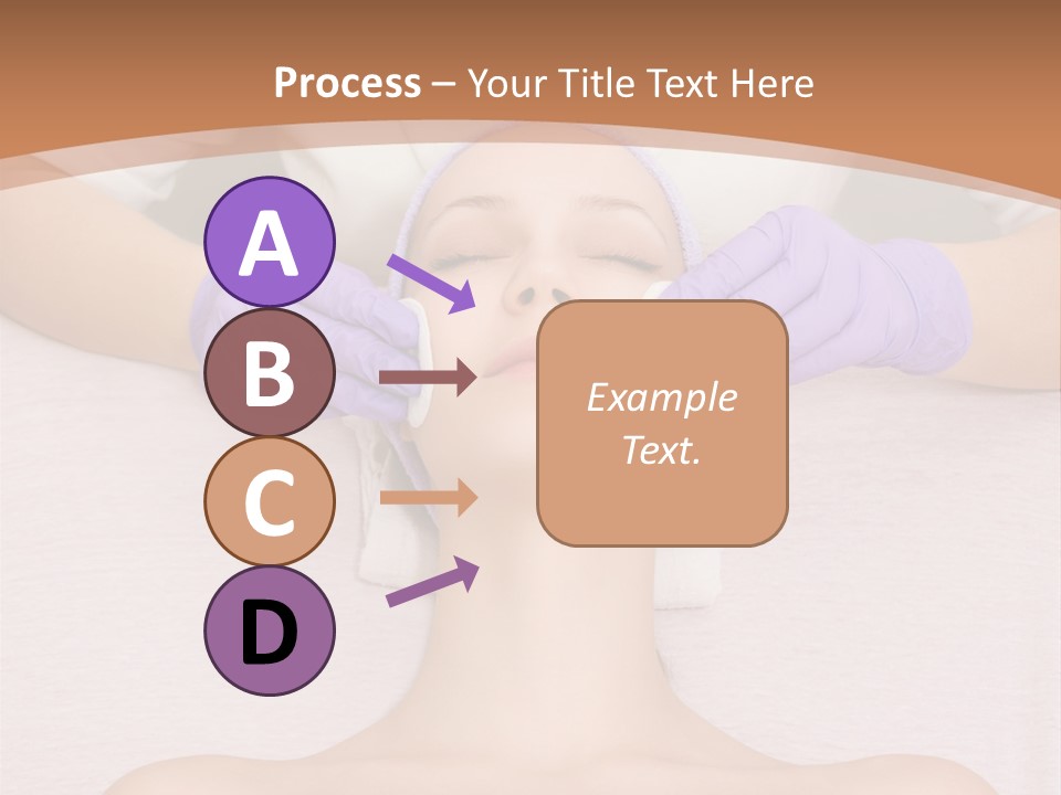Spa Wrinkles Two PowerPoint Template