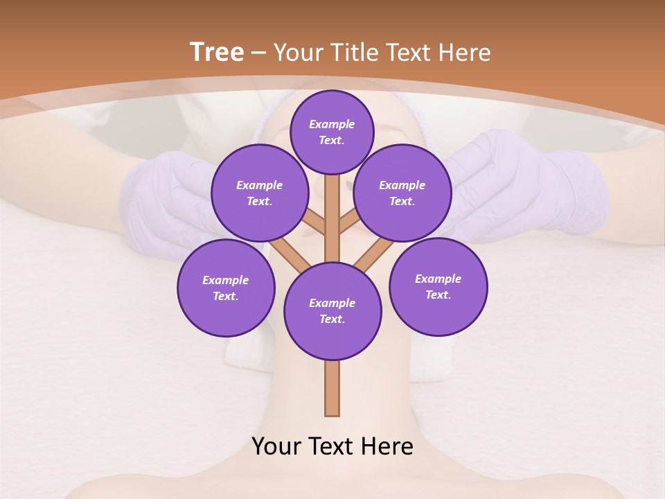 Spa Wrinkles Two PowerPoint Template