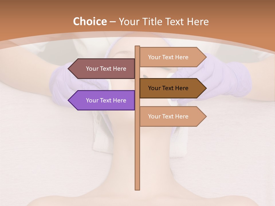 Spa Wrinkles Two PowerPoint Template