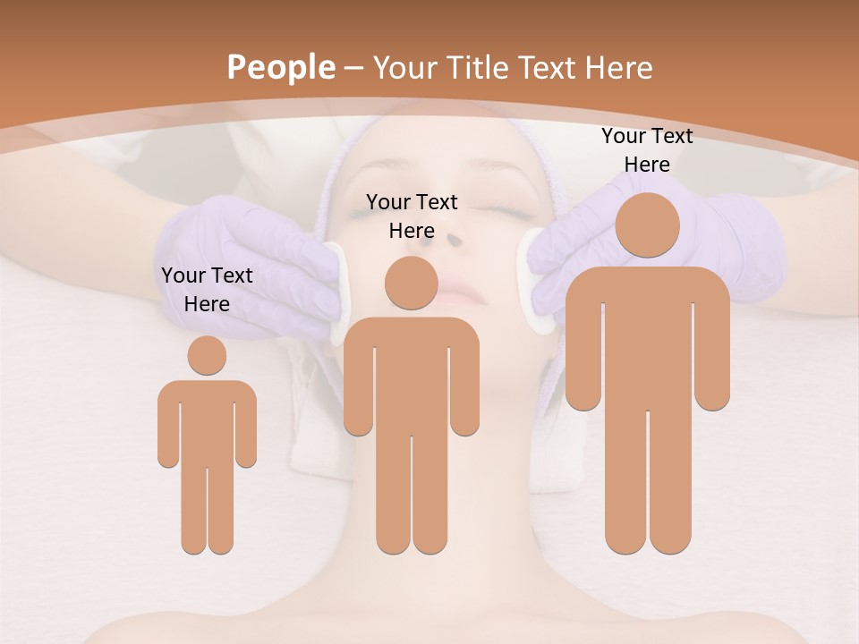 Spa Wrinkles Two PowerPoint Template