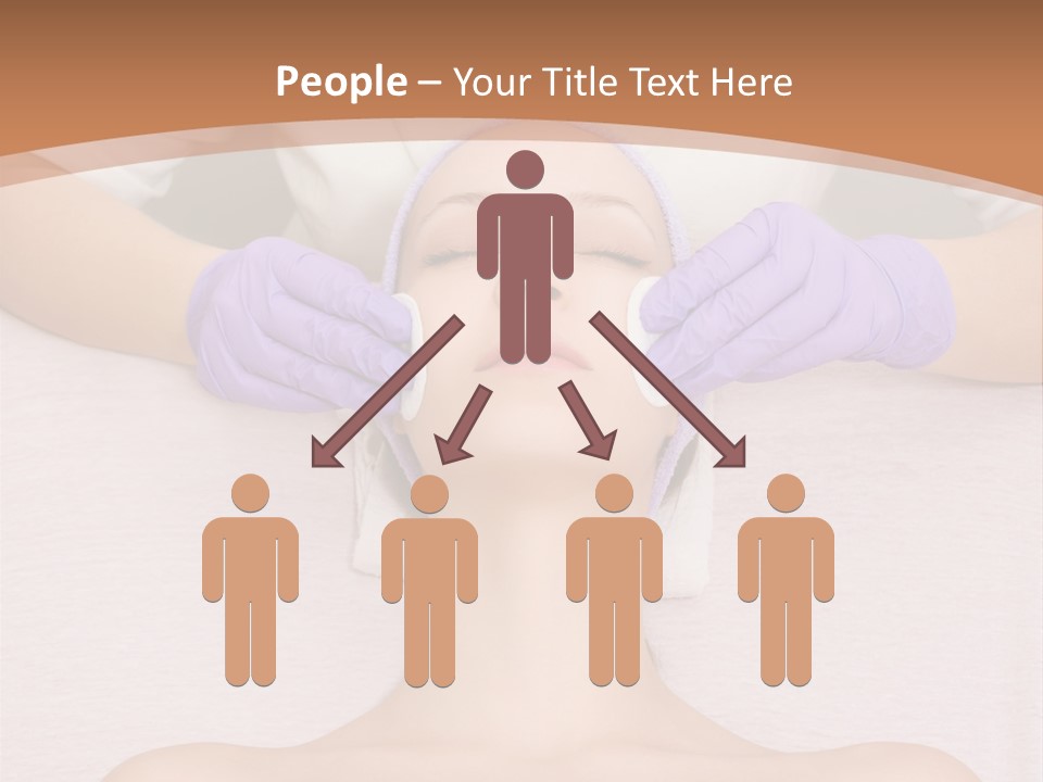 Spa Wrinkles Two PowerPoint Template