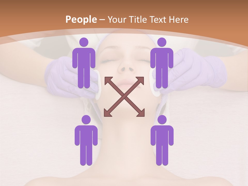 Spa Wrinkles Two PowerPoint Template