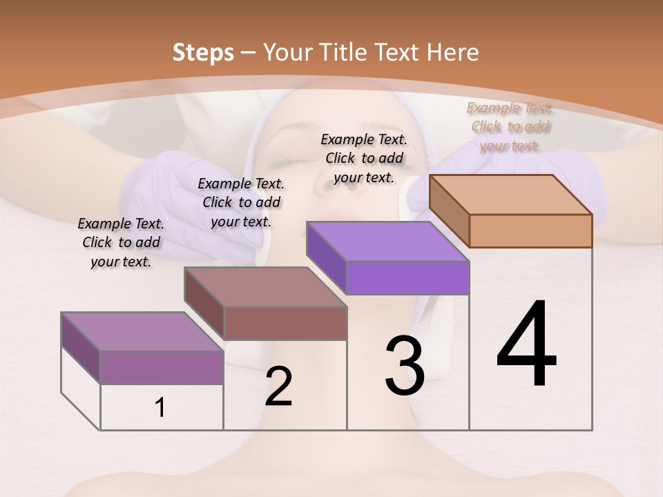 Spa Wrinkles Two PowerPoint Template