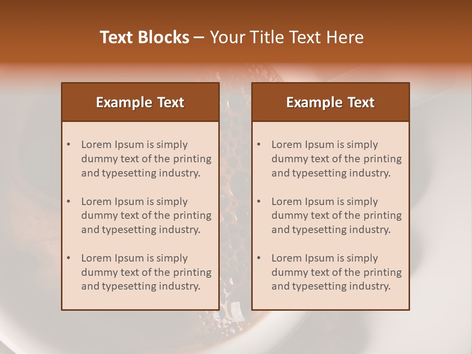 Drink Nature Space PowerPoint Template