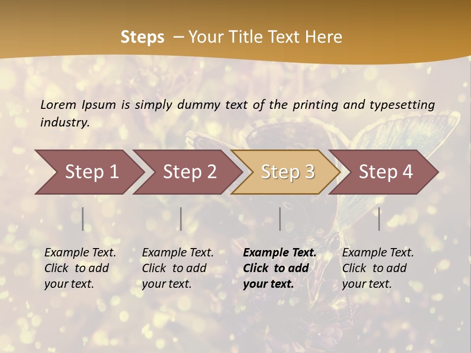 Dream Fly Countryside PowerPoint Template