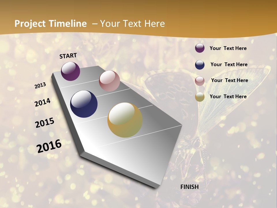 Dream Fly Countryside PowerPoint Template