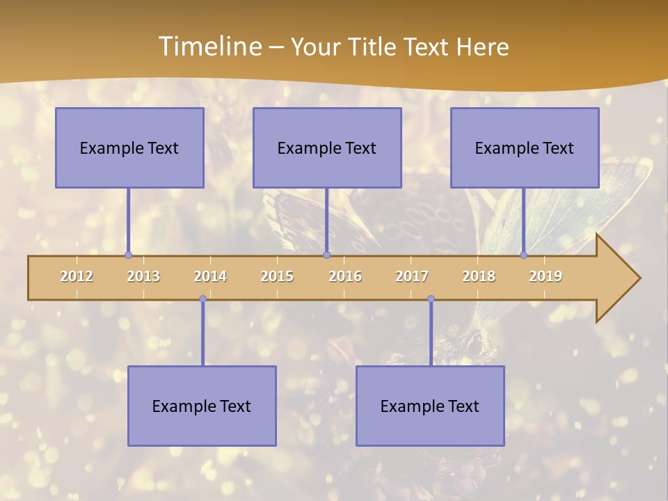 Dream Fly Countryside PowerPoint Template