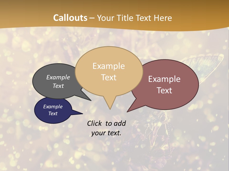 Dream Fly Countryside PowerPoint Template