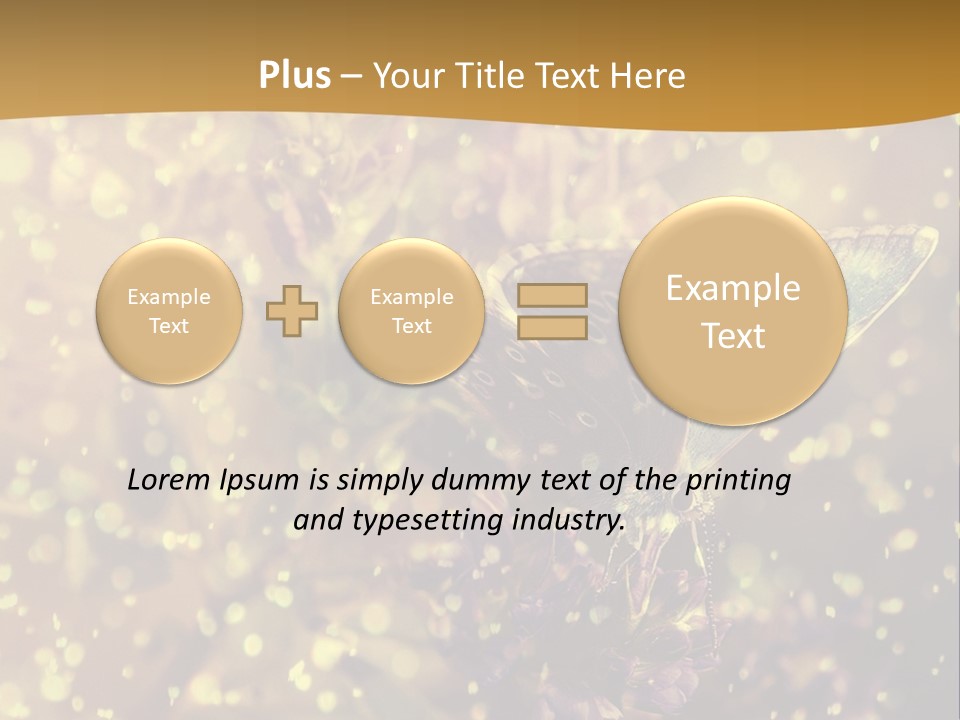 Dream Fly Countryside PowerPoint Template