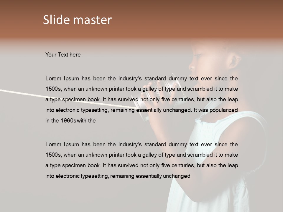 Black Game Play PowerPoint Template