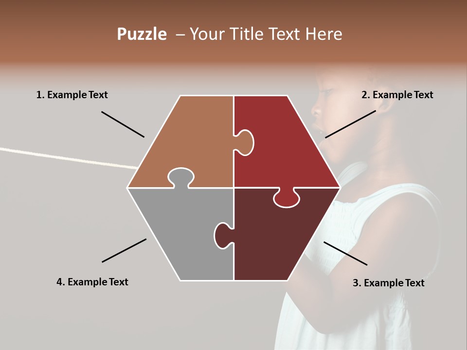 Black Game Play PowerPoint Template