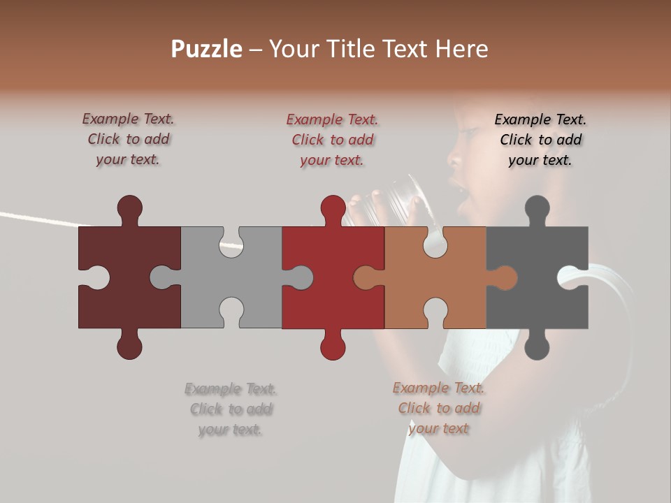 Black Game Play PowerPoint Template