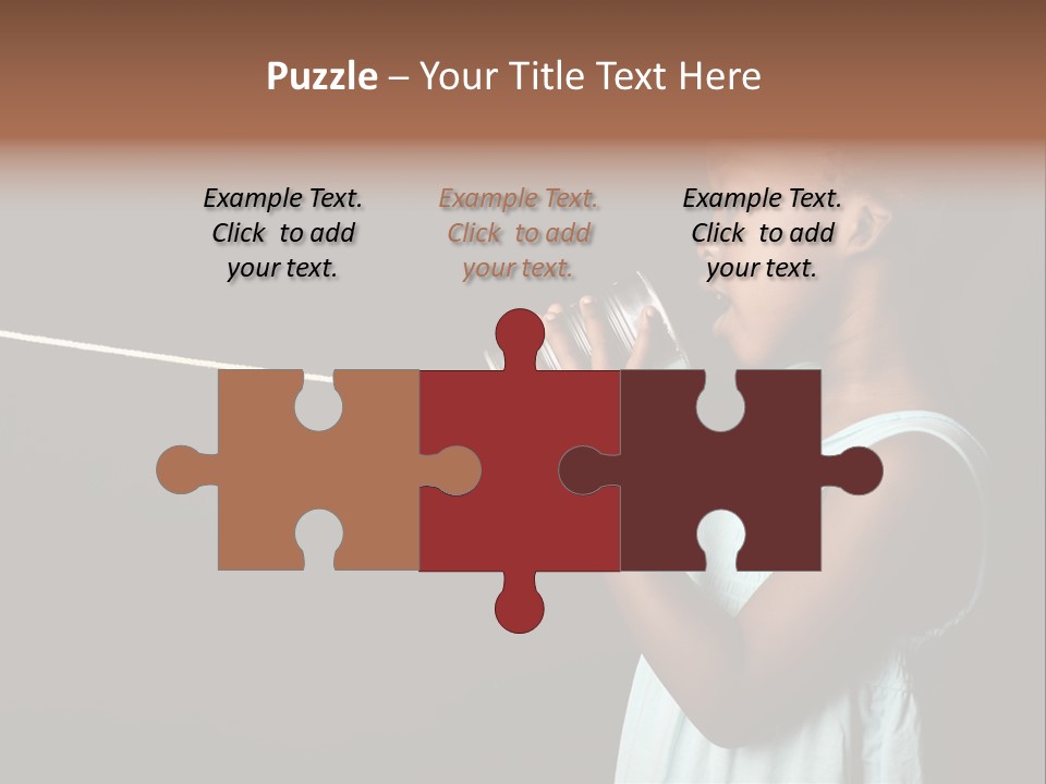 Black Game Play PowerPoint Template