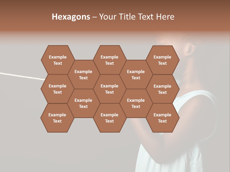 Black Game Play PowerPoint Template