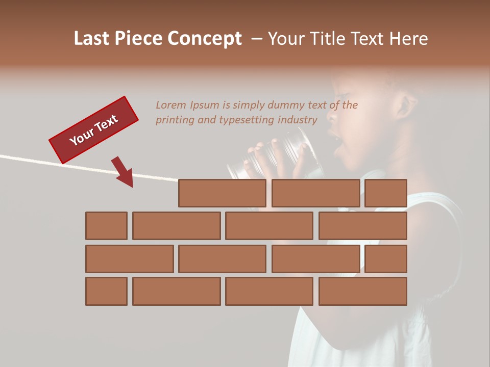 Black Game Play PowerPoint Template