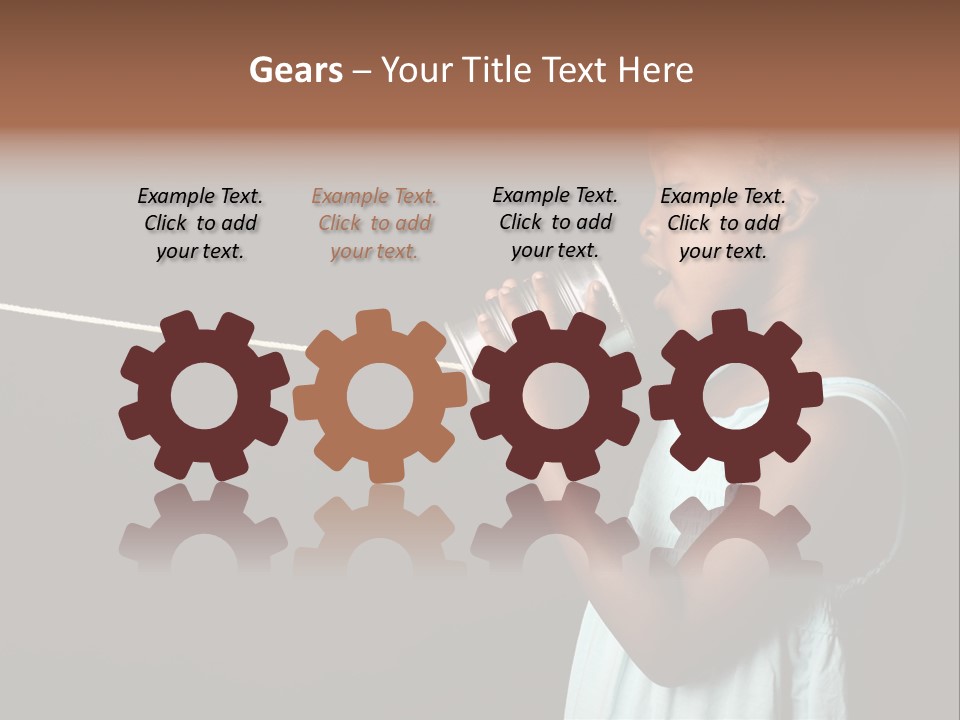 Black Game Play PowerPoint Template