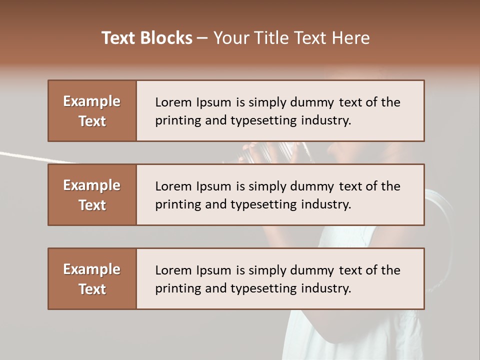 Black Game Play PowerPoint Template