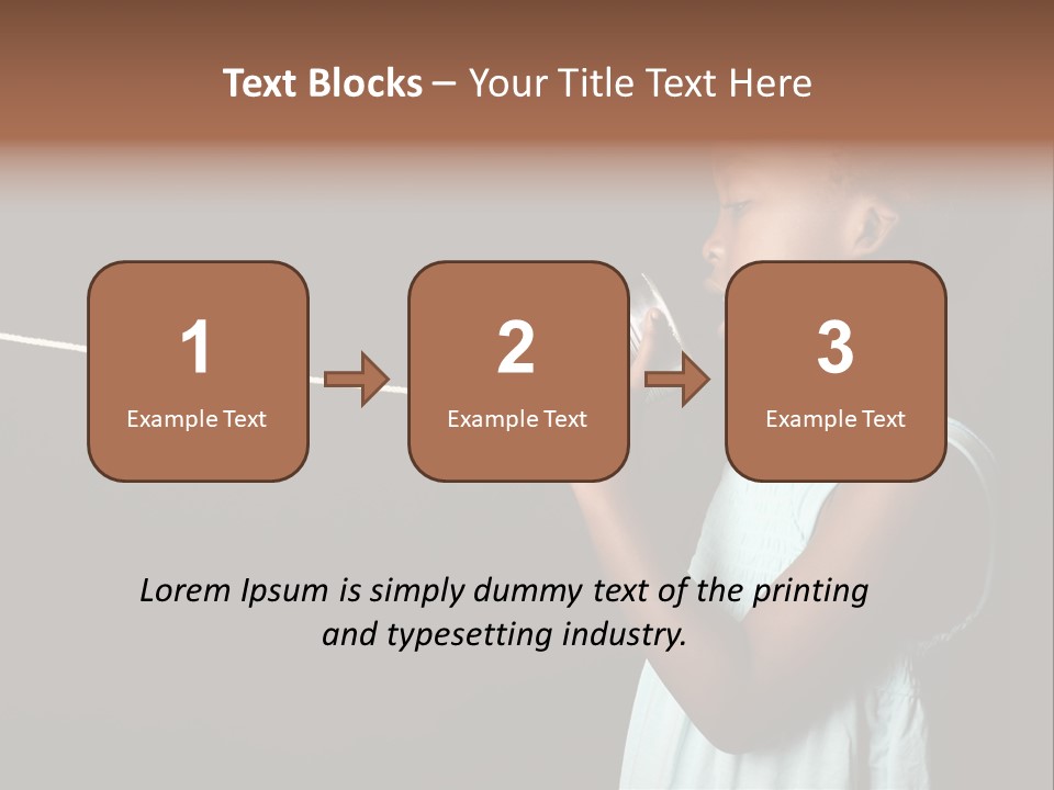 Black Game Play PowerPoint Template