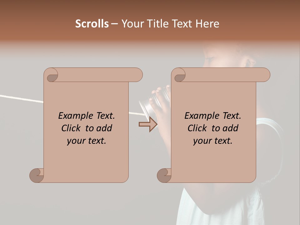 Black Game Play PowerPoint Template