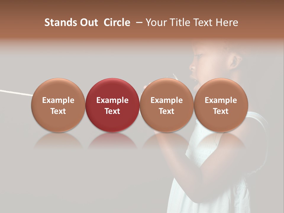 Black Game Play PowerPoint Template