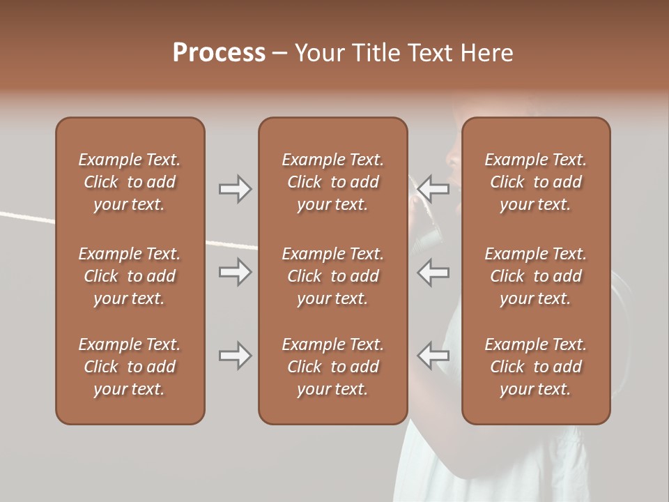 Black Game Play PowerPoint Template